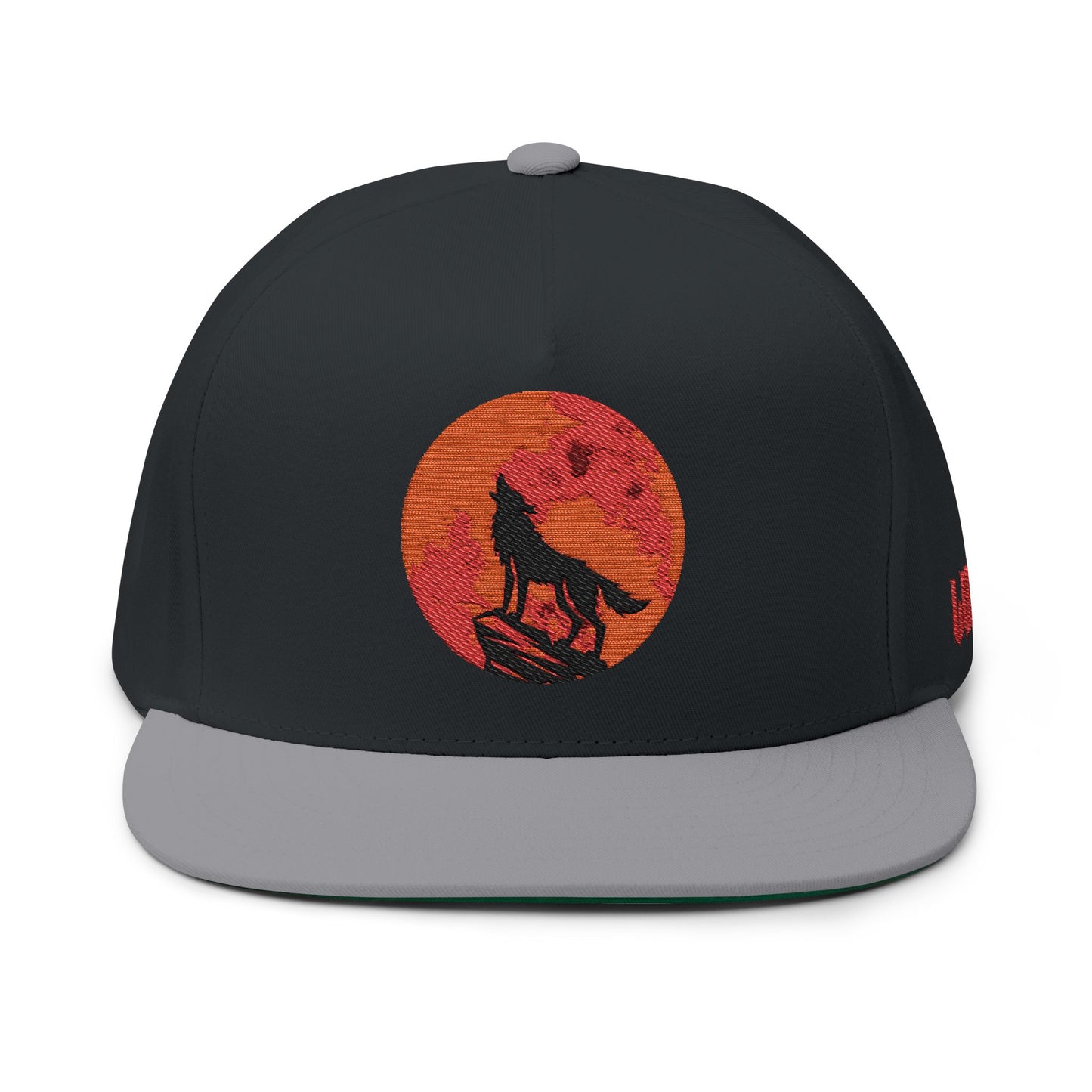 Embroidered Flat Bill Cap for Trendy Fashion Enthusiasts, Stylish Snapback Hat, Unique Gift for Men and Women, Casual Everyday Wear