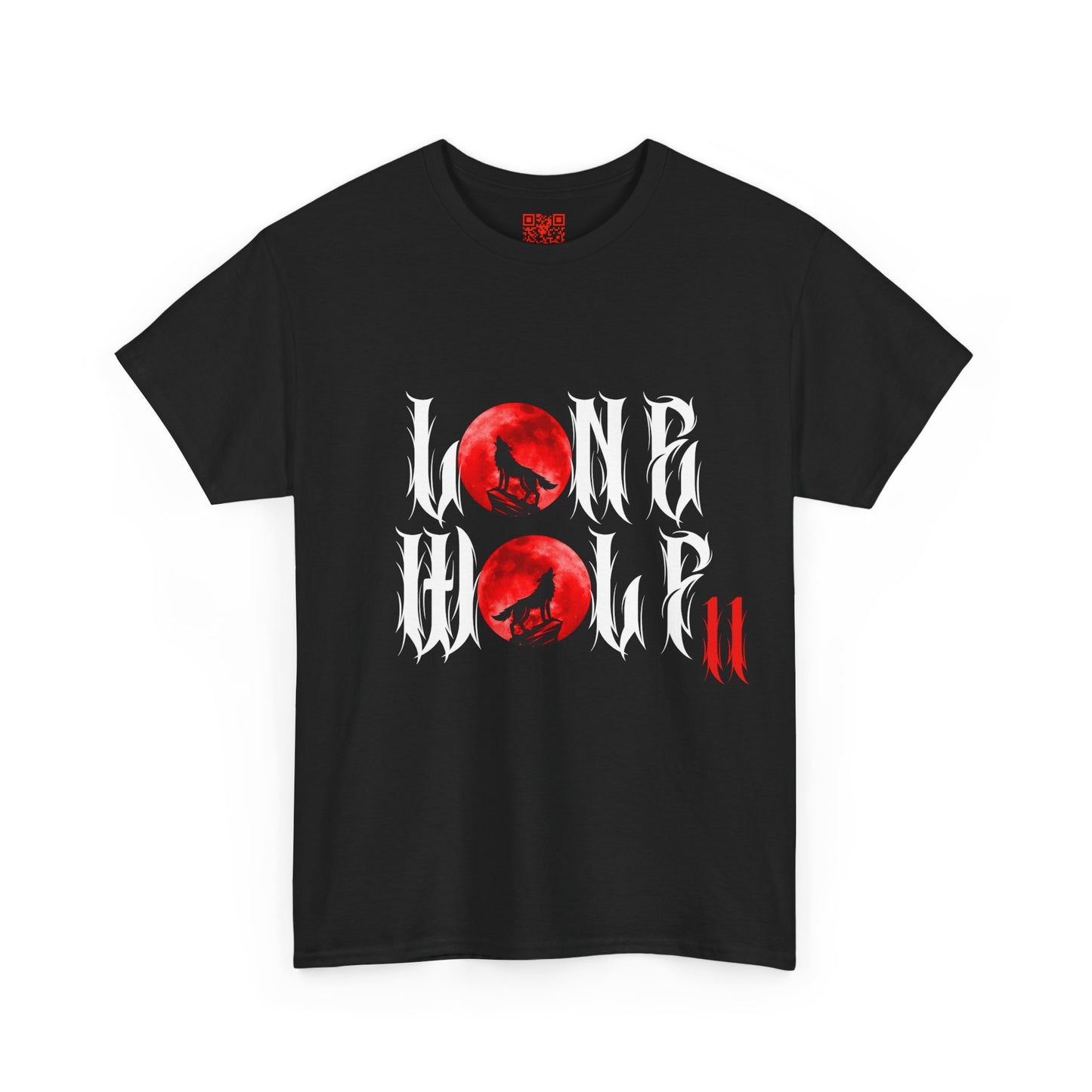 Lone Wolf Unisex Tee | Heavy Cotton T-Shirt | Perfect for Nature Lovers, Gift for Adventurers, Casual Wear