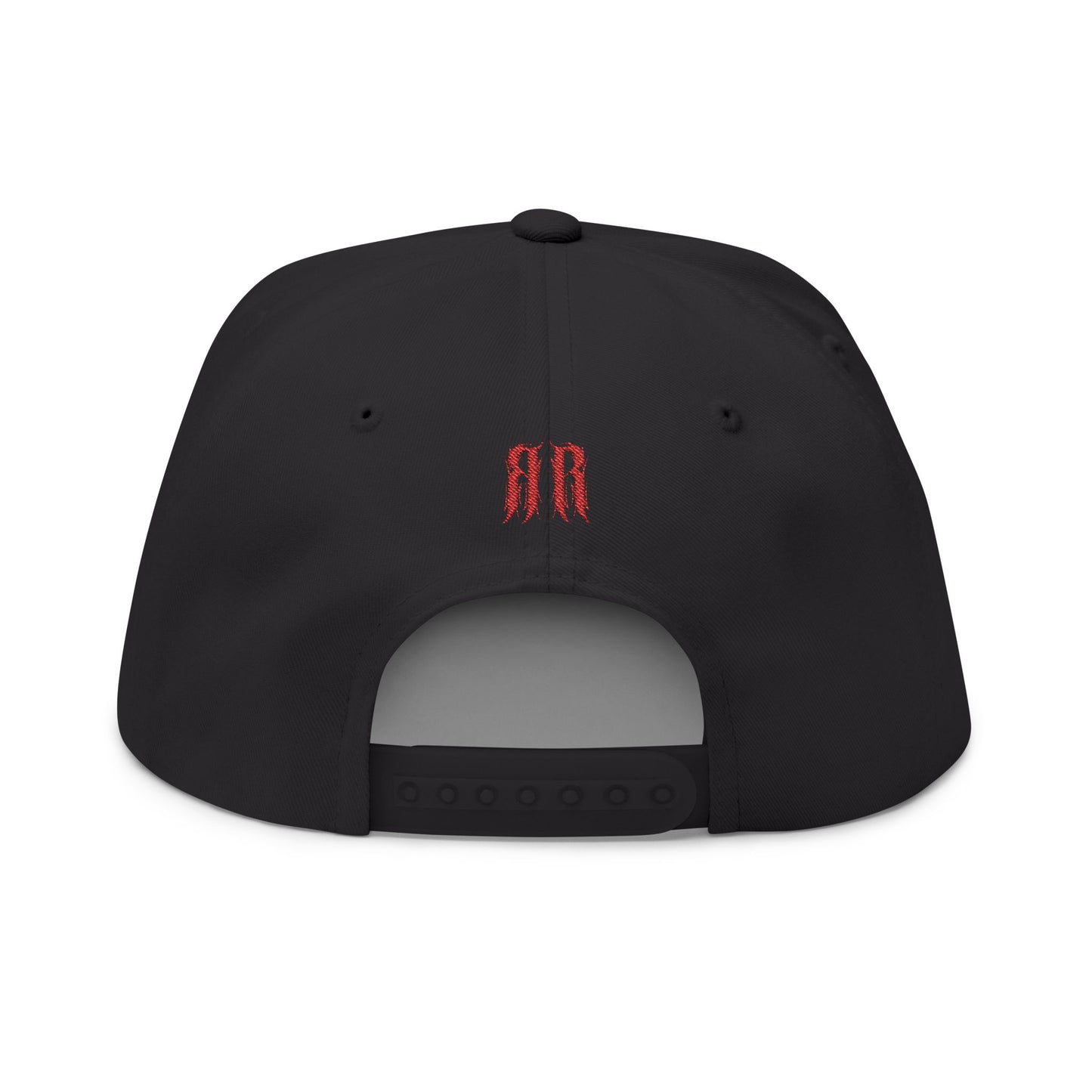 Embroidered Flat Bill Cap for Trendy Fashion Enthusiasts, Stylish Snapback Hat, Unique Gift for Men and Women, Casual Everyday Wear