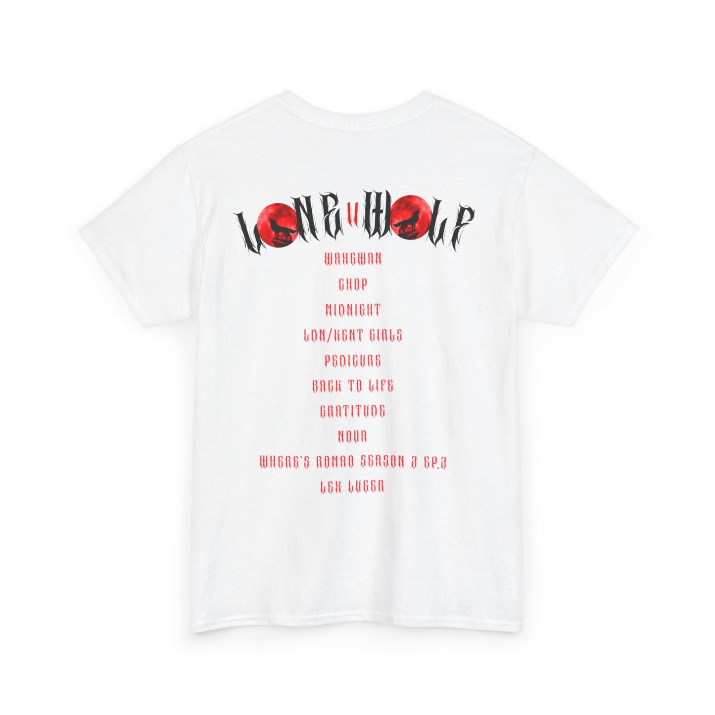Lone Wolf Unisex Tee | Heavy Cotton T-Shirt | Perfect for Nature Lovers, Gift for Adventurers, Casual Wear