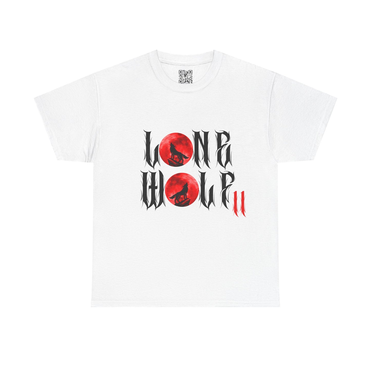 Lone Wolf Unisex Tee | Heavy Cotton T-Shirt | Perfect for Nature Lovers, Gift for Adventurers, Casual Wear