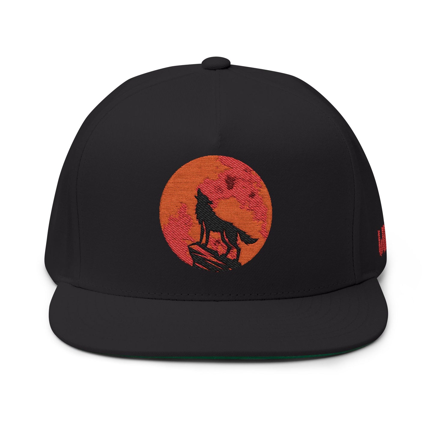 Embroidered Flat Bill Cap for Trendy Fashion Enthusiasts, Stylish Snapback Hat, Unique Gift for Men and Women, Casual Everyday Wear