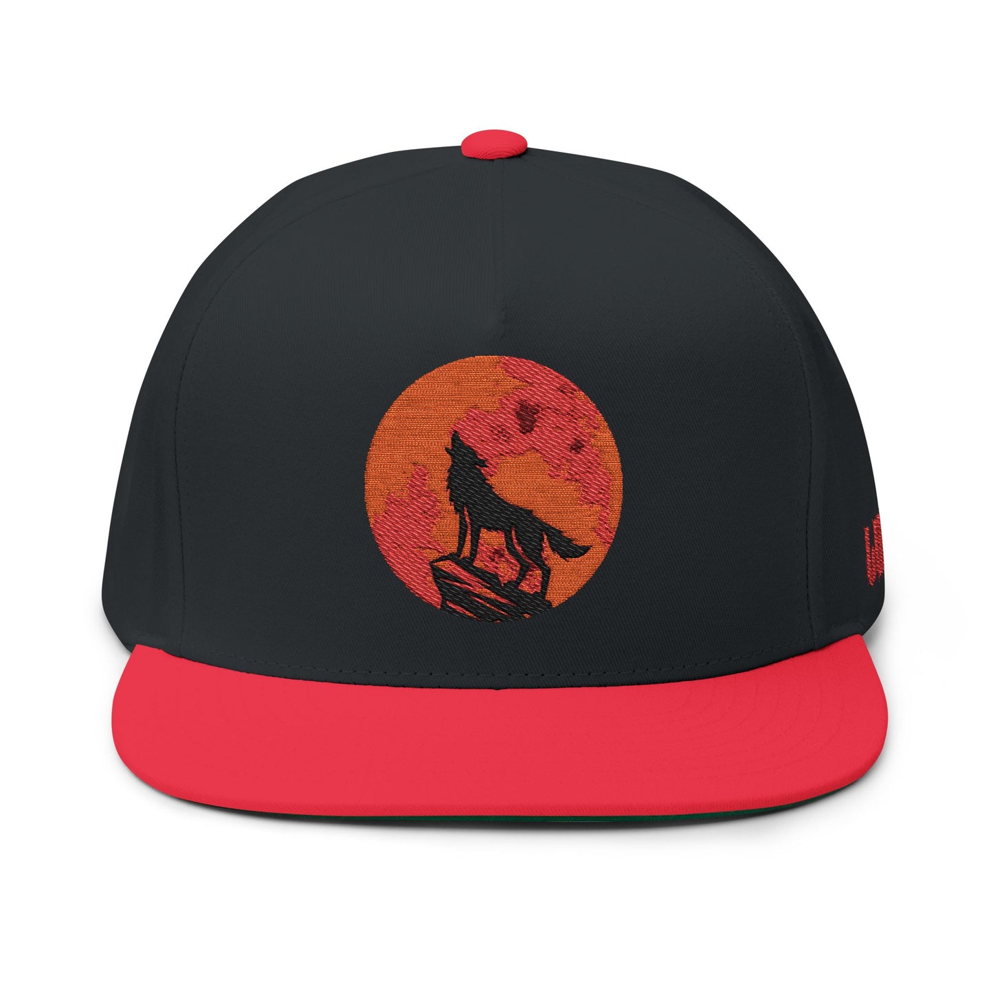 Embroidered Flat Bill Cap for Trendy Fashion Enthusiasts, Stylish Snapback Hat, Unique Gift for Men and Women, Casual Everyday Wear
