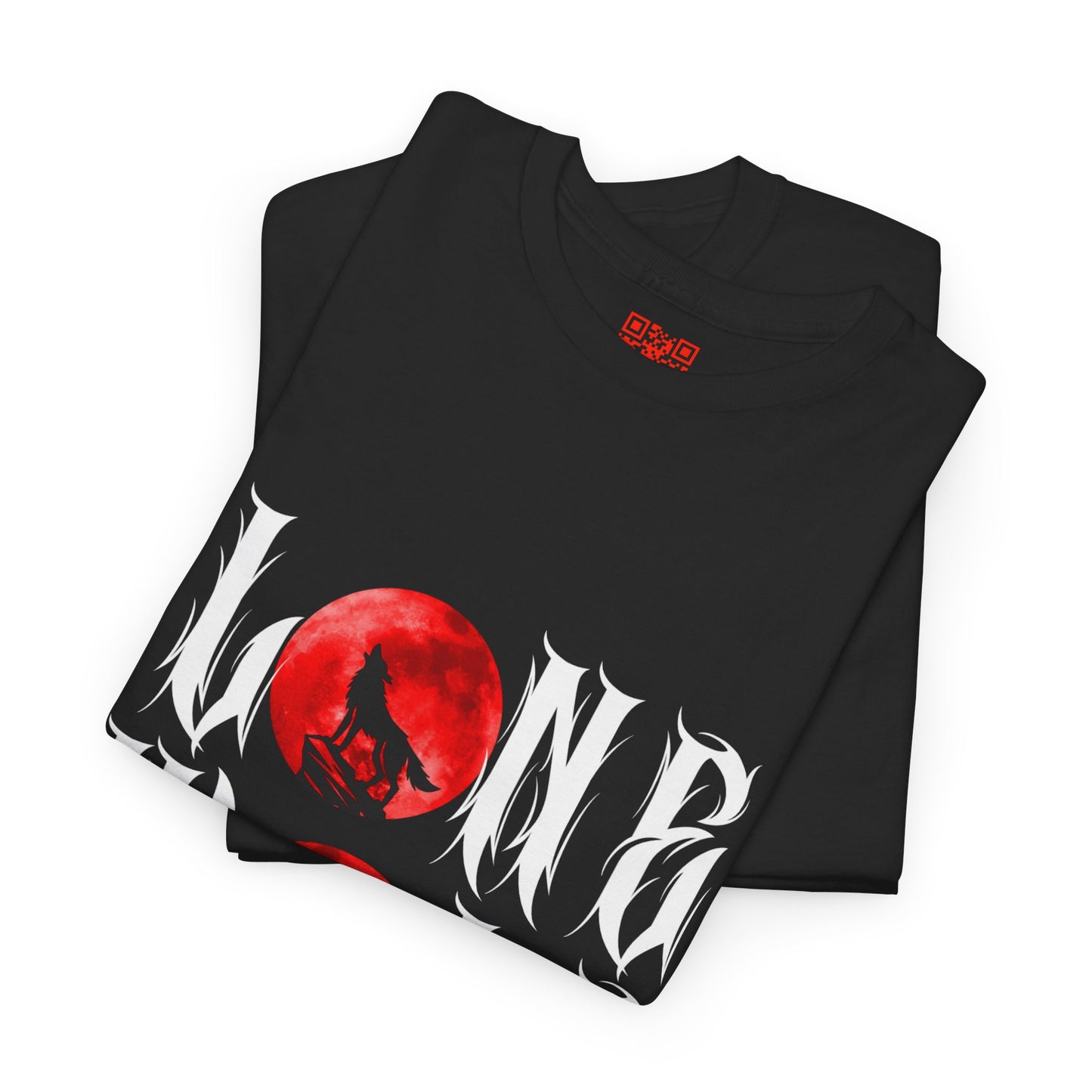 Lone Wolf Unisex Tee | Heavy Cotton T-Shirt | Perfect for Nature Lovers, Gift for Adventurers, Casual Wear