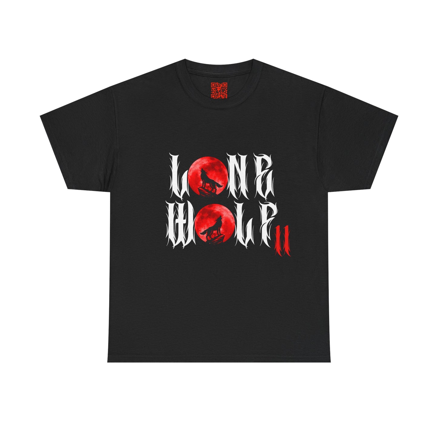 Lone Wolf Unisex Tee | Heavy Cotton T-Shirt | Perfect for Nature Lovers, Gift for Adventurers, Casual Wear