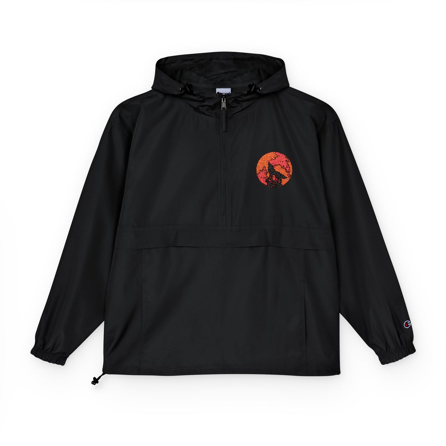 Unisex Packable Anorak Jacket with Floral Design, Lightweight Rain Jacket, Stylish Outdoor Gear, Ideal for Travel, Gifts for Him and Her