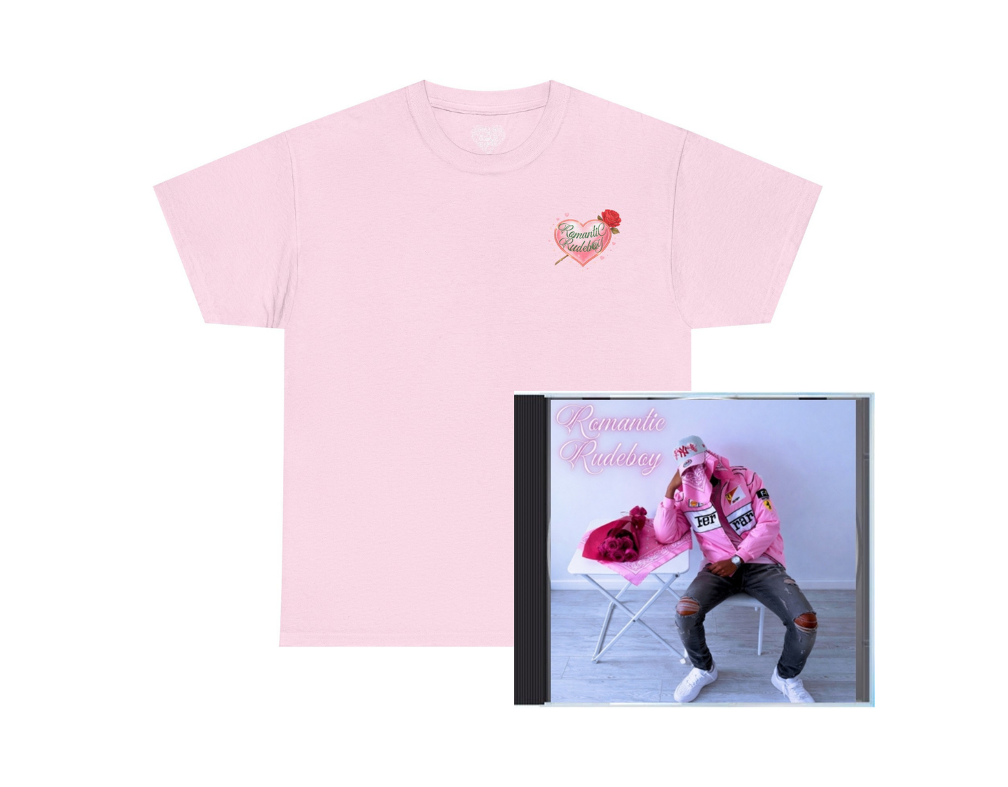 Romantic Rudeboy T-Shirt & CD Bundle