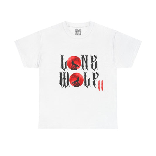 Lone Wolf Unisex Tee | Heavy Cotton T-Shirt | Perfect for Nature Lovers, Gift for Adventurers, Casual Wear