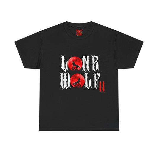 Lone Wolf Unisex Tee | Heavy Cotton T-Shirt | Perfect for Nature Lovers, Gift for Adventurers, Casual Wear